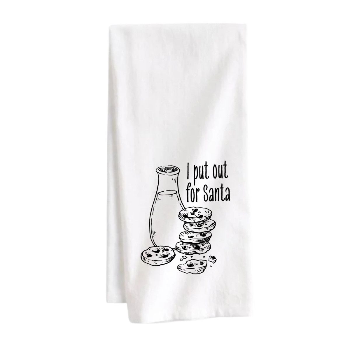 STRAPPING TEA TOWEL - PUT OUT FOR SANTA