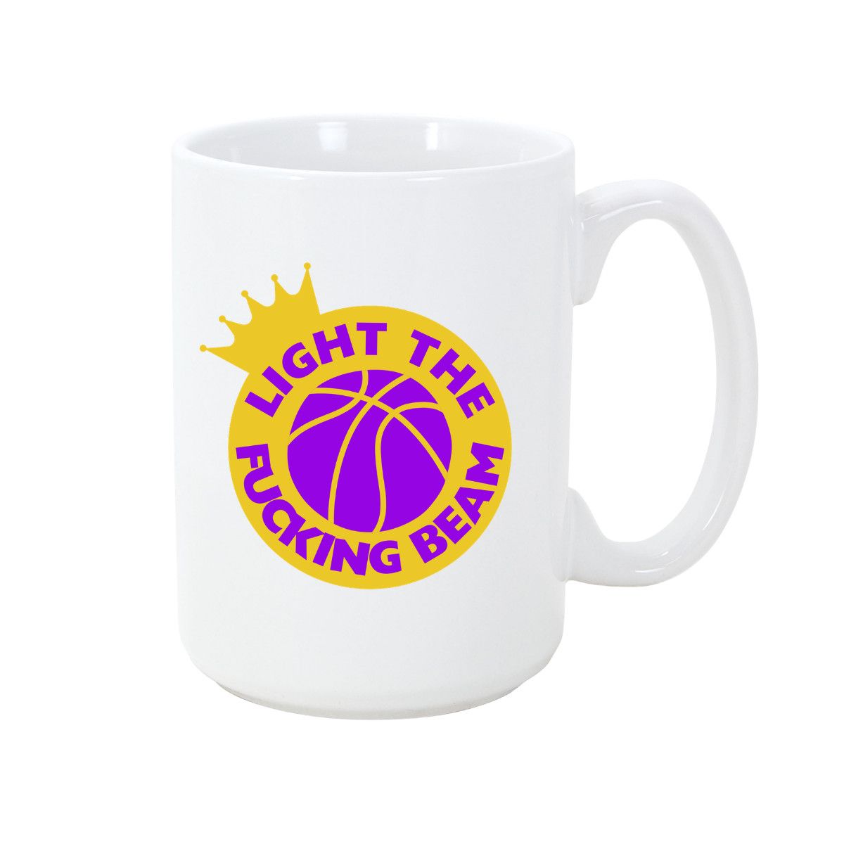 STRAPPING 15OZ  MUG -  LIGHT THE FING BEAM