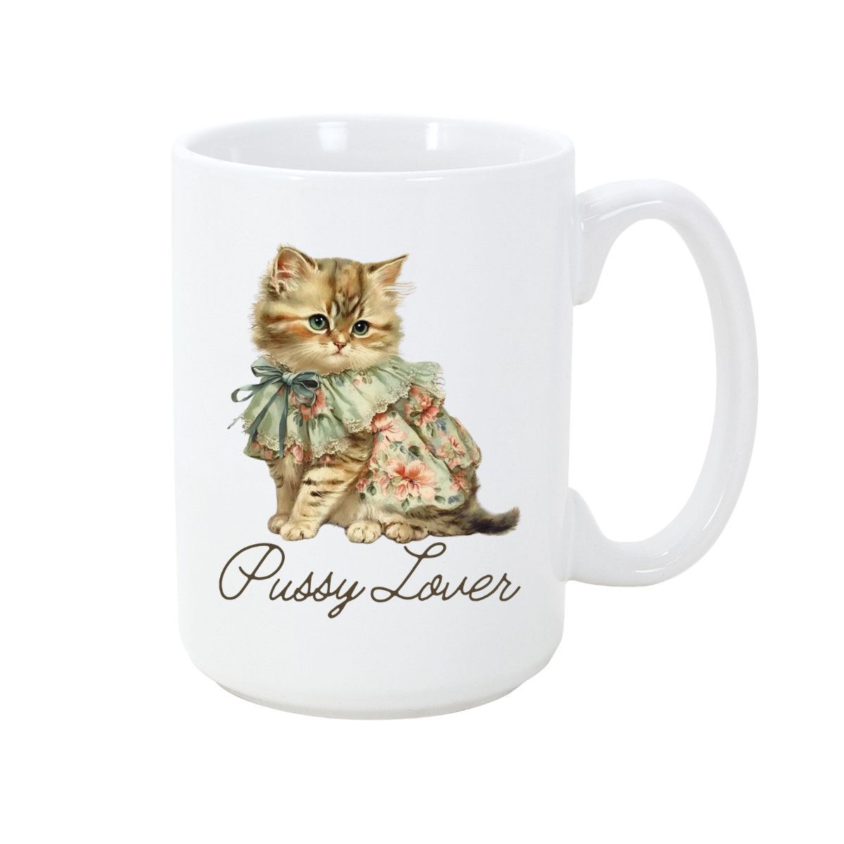 STRAPPING 15OZ  MUG -  PUSSY LOVER