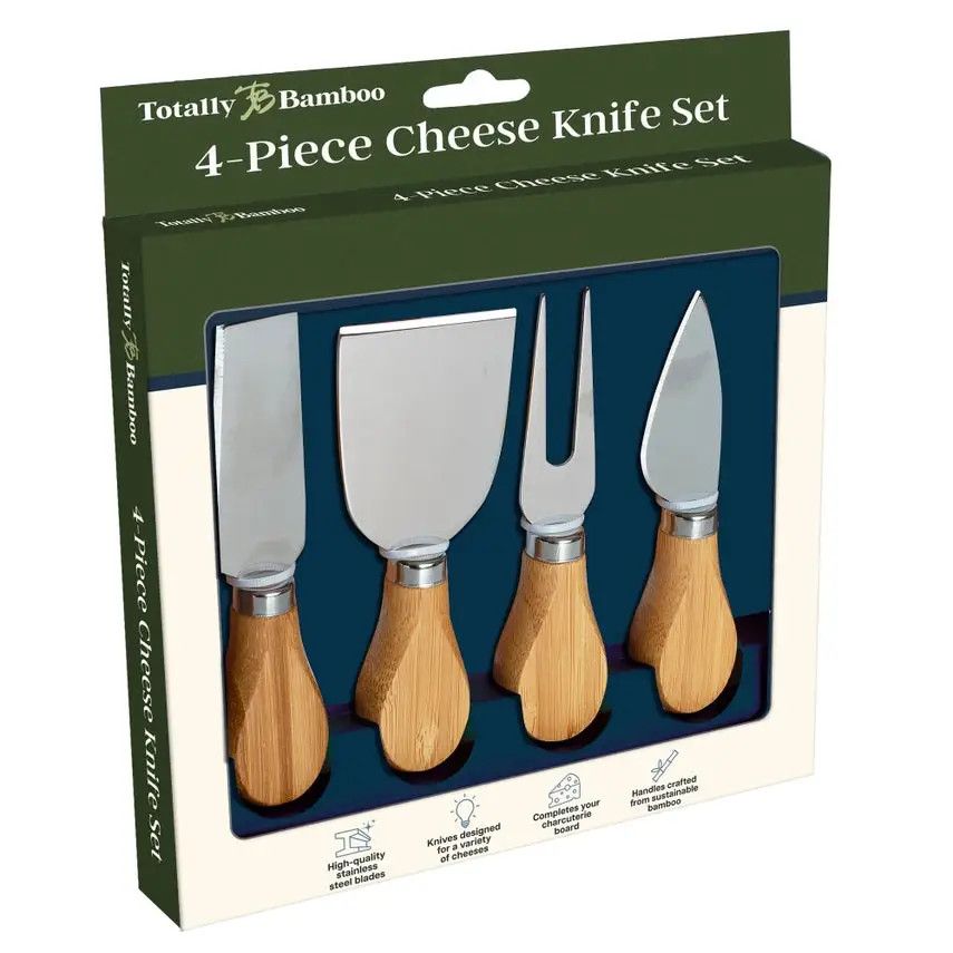 TOTALLY BAMBOO CHEESE KNIVES