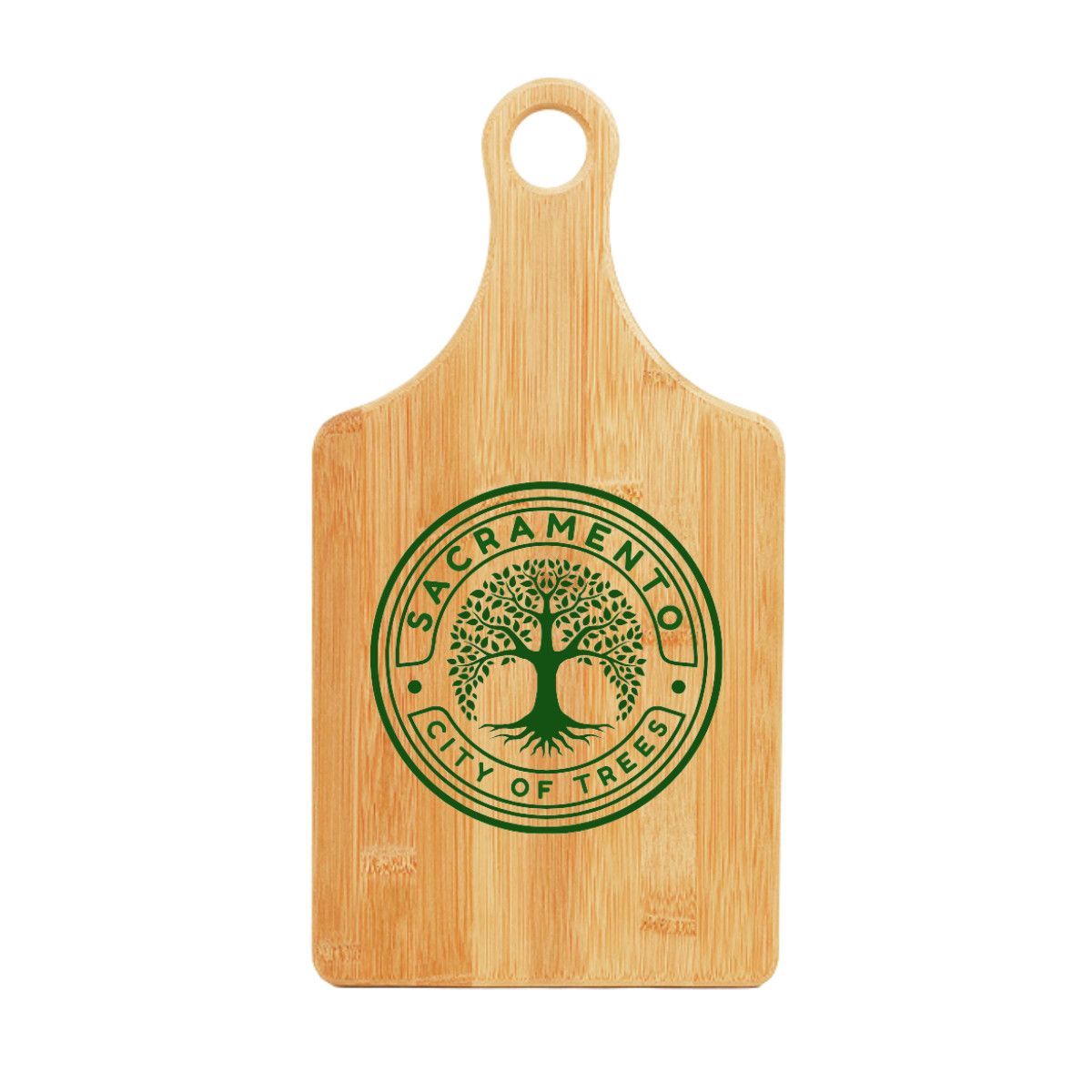 STRAPPING CITY OF TREES CHEESE BOARD