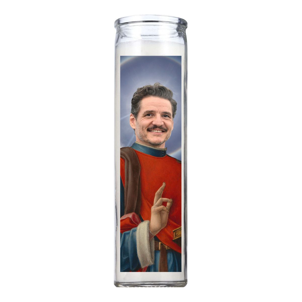 STRAPPING PRAYER CANDLE - PEDRO