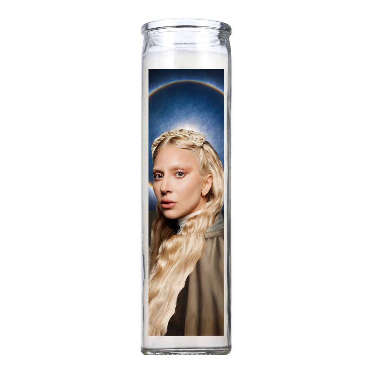 STRAPPING PRAYER CANDLE - LADY GAGA