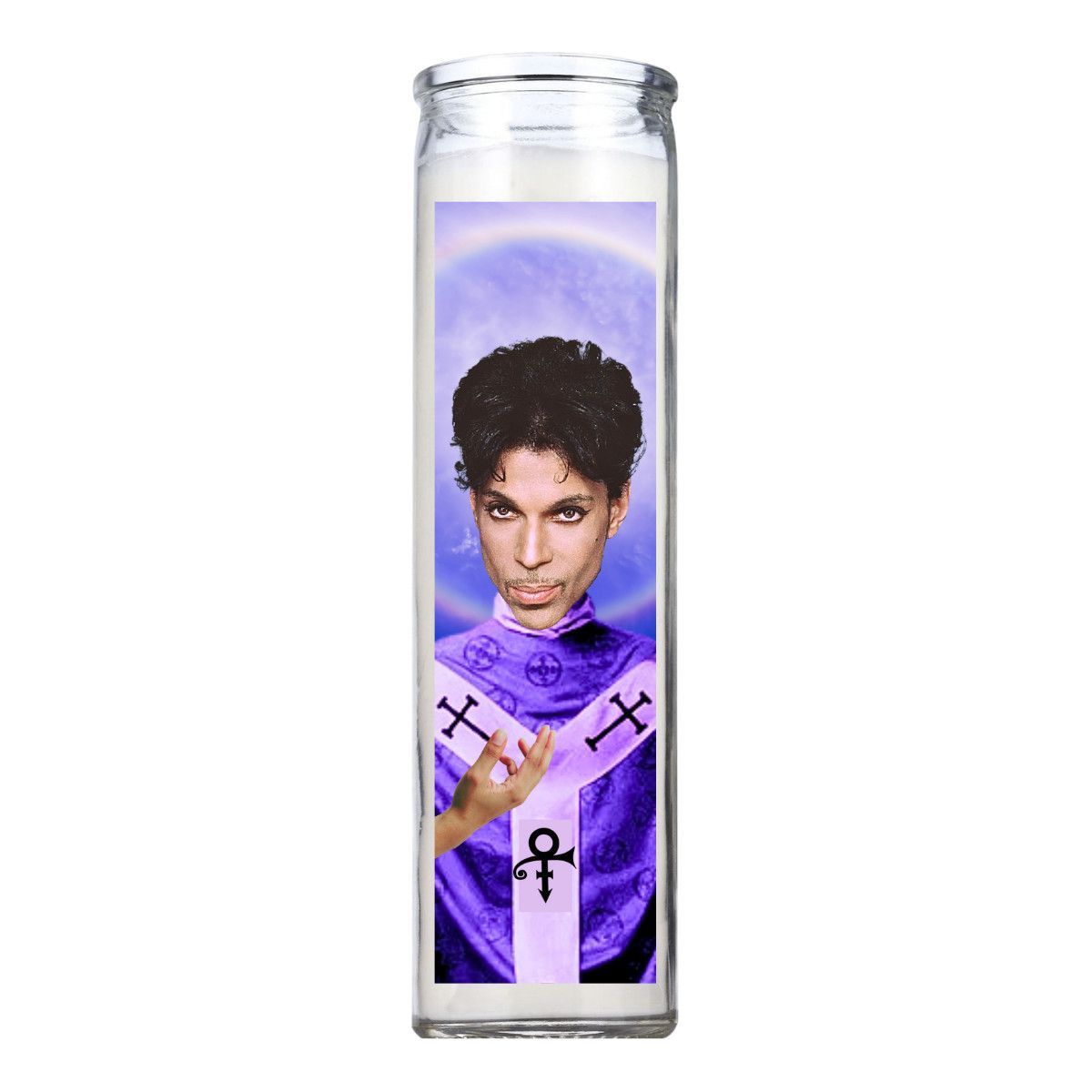 STRAPPING PRAYER CANDLE - PRINCE