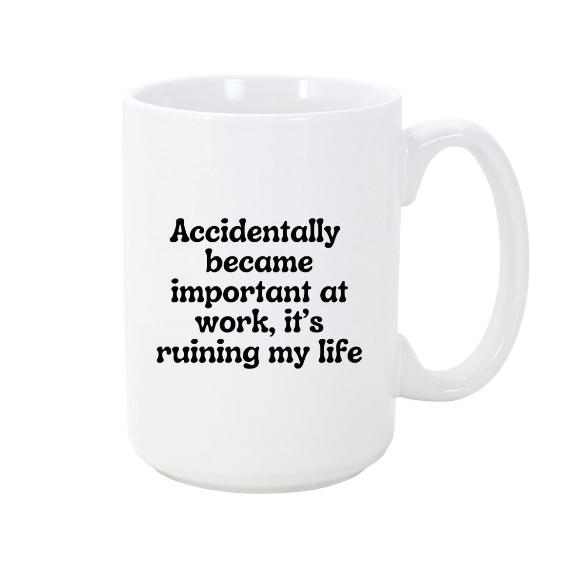 STRAPPING 15OZ  MUG - IMPORTANT AT WORK