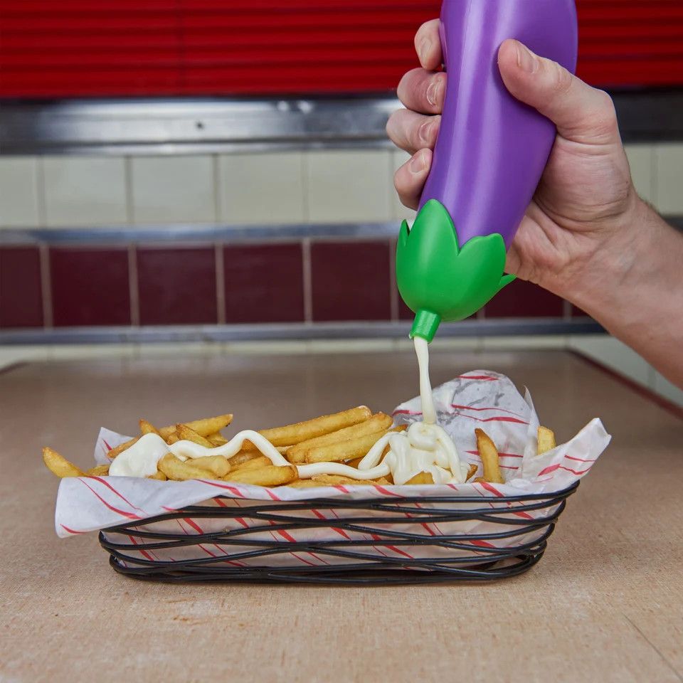 BUBBLEGUM STUFF EGGPLANT SAUCE BOTTLE