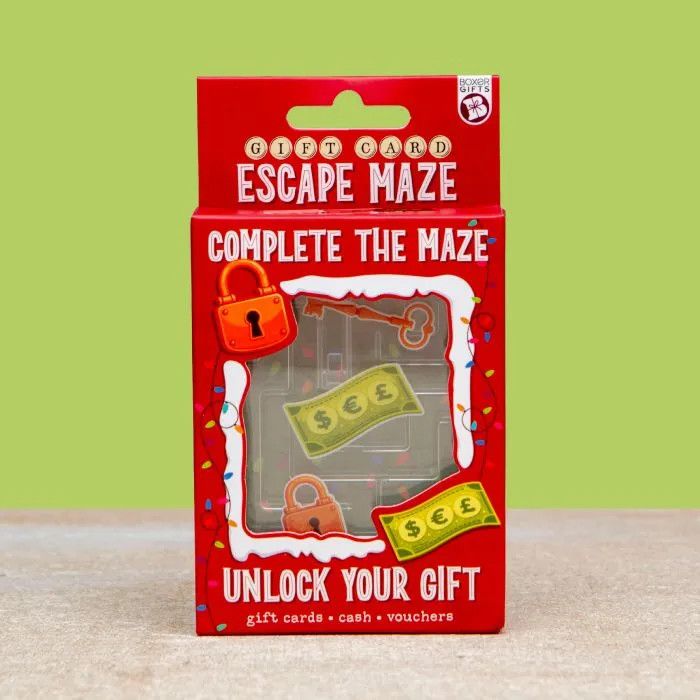 BOXER GIFTS CHRISTMAS GIFT CARD ESCAPE
