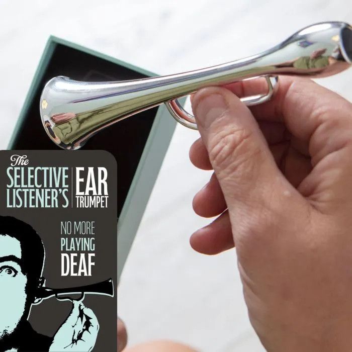BOXER GIFTS SELECTIVE HEARING TRUMPET