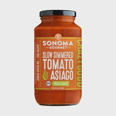 Slow Simmered Tomato & Asiago Pasta Sauce 25oz