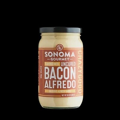 Uncured Bacon Alfredo Sauce 15.5oz