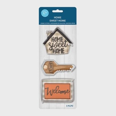 Home Sweet Home 3PC Cookie Cutter