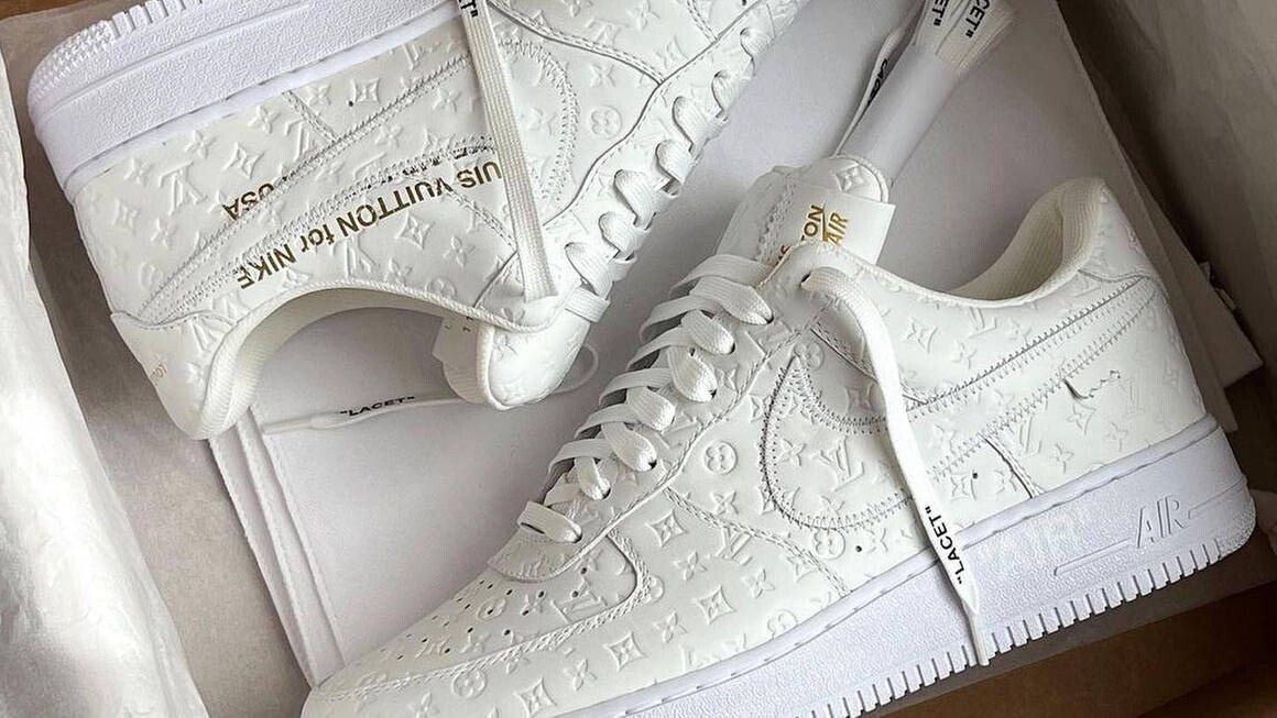 Louis Vuitton Air Force 1 Sneakers