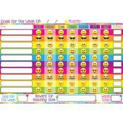 Smart Poly Chart Goals Emojis 13X19