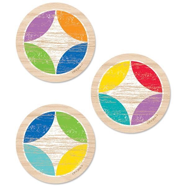 RUSTIC MEDALLIONS (UPCYCLE STYLE)