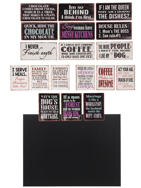 HUMOR MAGNET SIGNS (MINI)