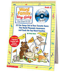 WORD FAMILY SING ALONG CHART/CD