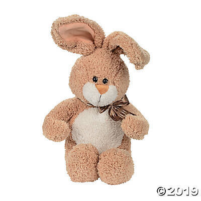 BROWN PLUSH BUNNY