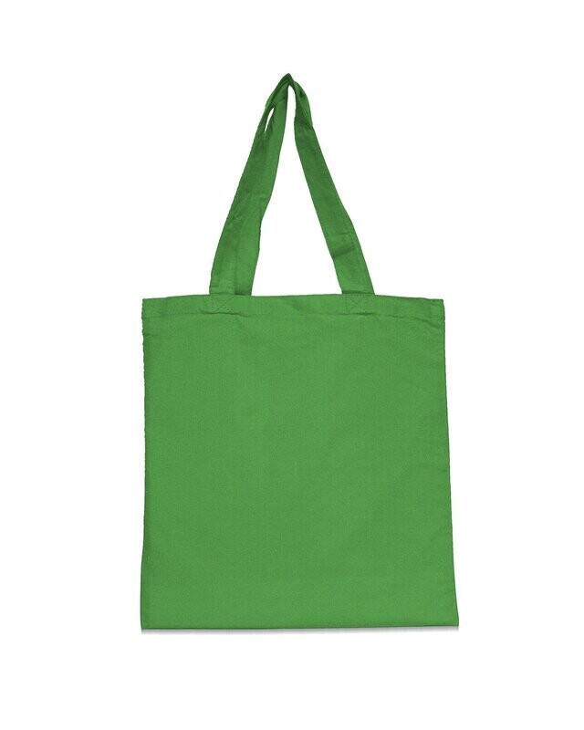 GREEN Canvas tote