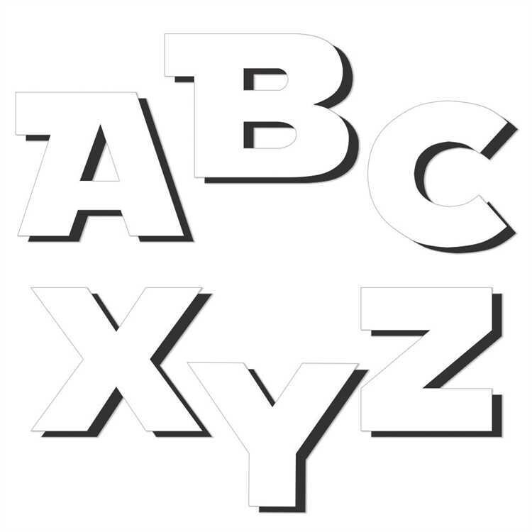 STAR WARS LETTERS