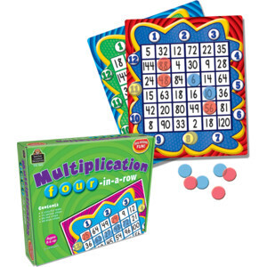 @ MULTIPLICATION FOUR-IN-A-ROW GAME