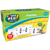 POWER PEN CARDS - FRACTIONS GR 2-4