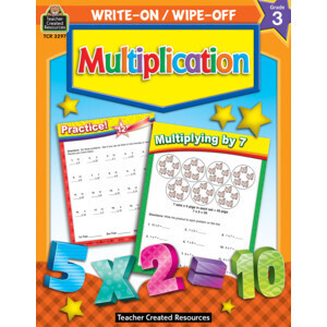 MULTIPLICATION WRITE-ON/WIPE-OFF- GR 3