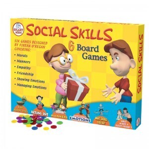 SOCIAL SKILLS BOARD GAMES, 6 COUNT