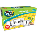 POWER PEN CARDS - SUBTRACTION - GR K-2