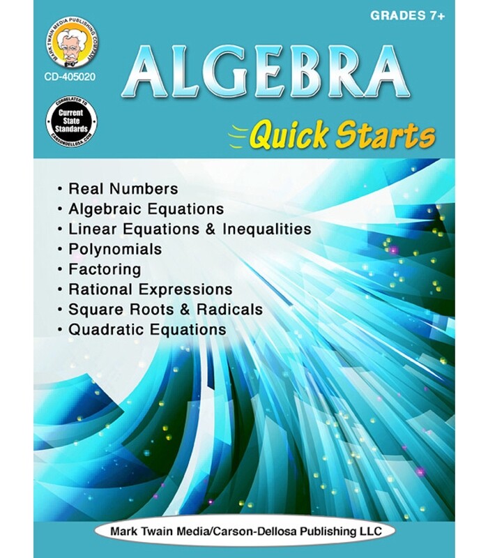@ ALGEBRA QUICK STARTS GR 7+