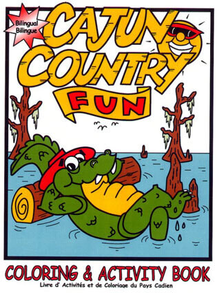 CAJUN COUNTRY COLORING BOOK
