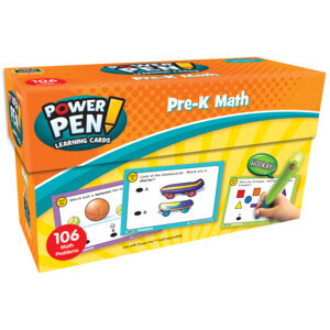 POWER PEN CARDS; MATH PRE K