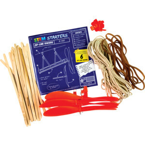 ZIP-LINE RACERS; STEM STARTERS