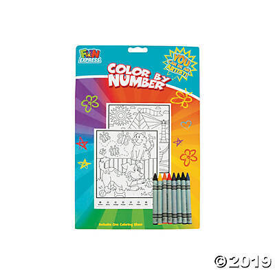 COLOR BY NUMBER SETS