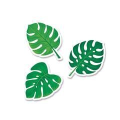 PALM PARADISE MONSTERA LEAVES 3 IN CUTOUT