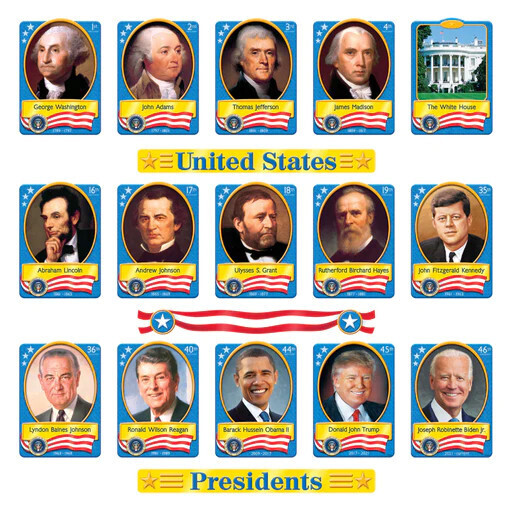 US PRESIDENTS BB SET