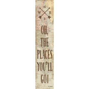 TRAVEL THE MAP OH, THE PLACES YOU&#39;LL GO! BANNER