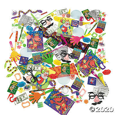 MEGA DELUXE TOY ASSORTMENT 250 COUNT