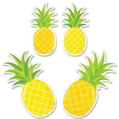 PALM PARADISE PINEAPPLE PARTY 6 IN CUTOUT