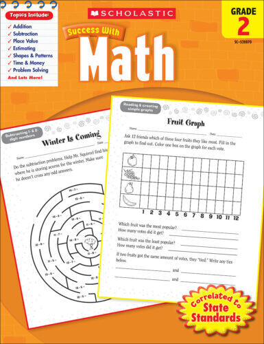 MATH GR 2 SCHOLASTIC SUCCESS