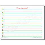 SMART START K-1 WRITING PAPER: 100 SHEETS