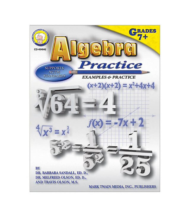 Algebra Practice (7+) Book