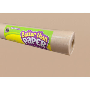 LIGHT BROWN BETTER THAN PAPER