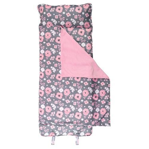 CHARCOAL FLOWER NAP MAT **