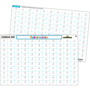 SUBTRACTION LEARNING MAT