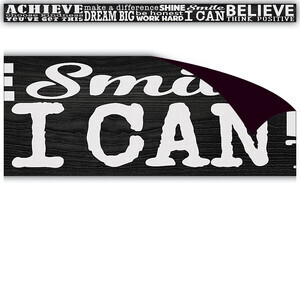 MODERN FARMHOUSE POSITIVE SAYINGS MAGNETIC BORDER