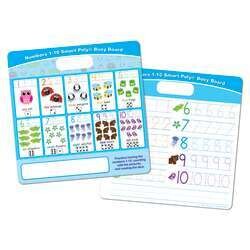 NUMBERS 1-10 SMART POLY BUSY BOARD
