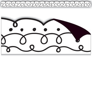 SQUIGGLES AND DOTS MAGNETIC BORDER