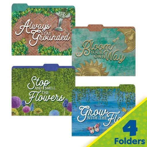 CURIOSITY GARDEN FILE FOLDERS