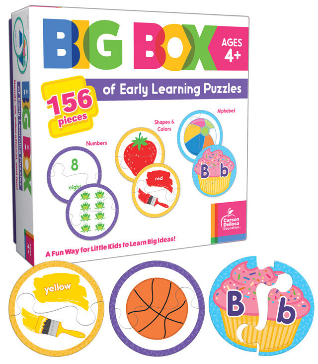 BIG BOX OF EARLY LEARNING PUZZLE GR PK-1