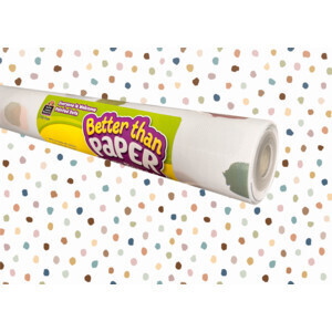 EVERYONE IS WELCOME PAINTED DOTS BETTER THAN PAPER
